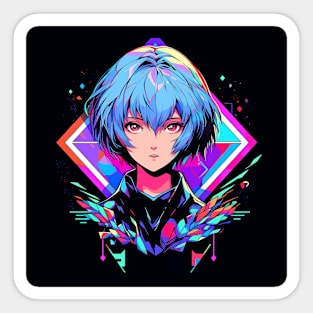 rei ayanami Sticker